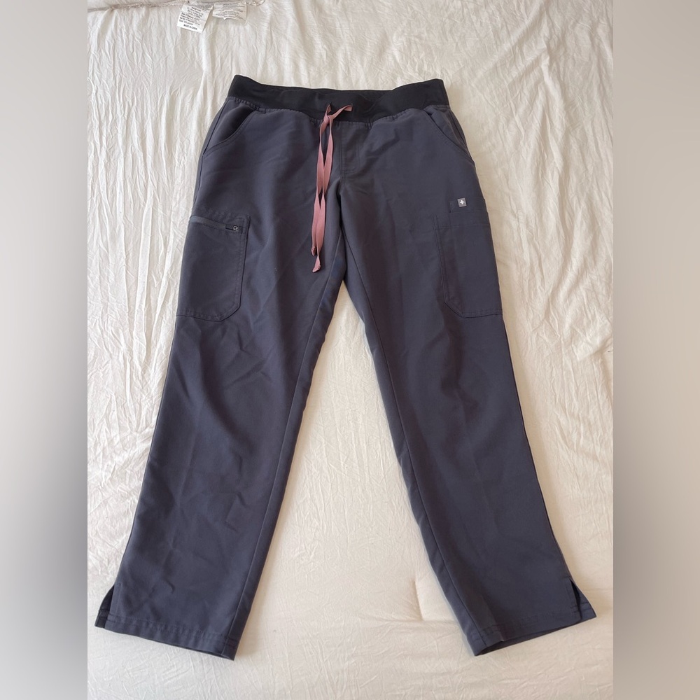 FIGS charcoal yola pants